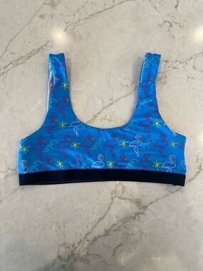 Flamingo Print Bralette